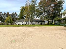 HOT TUB - Grand Haven/Spring Lake Waterfront Home, beach hotel in Spring Lake