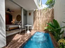 NHOA 112A Lux 2BR Condo Plunge Pool in Aldea Zama