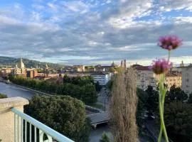 Attico Ellen terrazza con vista