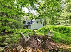 Traditional Blakeslee Chalet Deck and Lake Access!