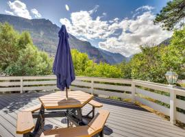 Ouray Rental Home with San Juan Mountain Views!, hotel in Ouray