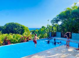 Au domaine du vacoa, bed & breakfast i Saint-Philippe