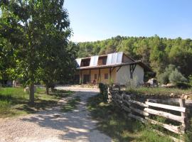 Mas la Llum, la casa de palla, gistihús í Arens de Lledó