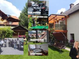 Pension Steinadler Garden and private parking, hotel i Murau