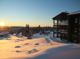 Beautiful penthouse with panoramic view at Sjusjøen, appartamento a Ringsaker