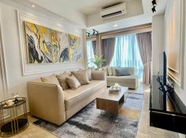 Insta-worthy staycation at 2BR luxury Apt - Podomoro Empire Tower: Medan şehrinde bir otel