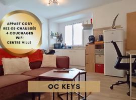 Appartement Cosy T3 Oc Keys, dovolenkový prenájom v destinácii Limoux