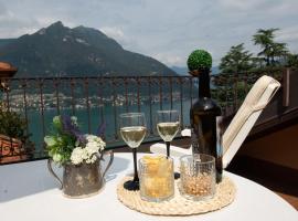 Appartamento "Bella vista" sul Lago di Como, hotel en Faggeto Lario 