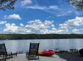 Lakeside Oasis with Kayaks, Hot Tub, & Fire Pit