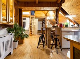 Rooftop 180m2 Loft with private SAUNA,