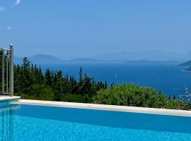 Villa Vassilis Fiscardo Kefalonia, hotell i Mánganos