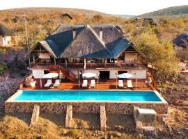 Shibula Solar Safari Big 5 Lodge, hotel Kololo Game Reserve környékén a Welgevonden Vadrezervátumban