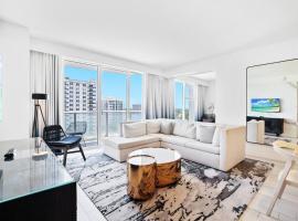 Oceanview Luxury, Resort Access, Sleeps 6 2BR 2BA - Vista Mar by HomeStakes, alquiler vacacional en Fort Lauderdale