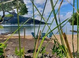 RAIATEA, OPOA, Fare Rêvé, Bord de mer