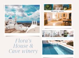 Flora's House & Cave Winery، فندق في بيرغوس