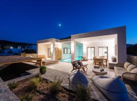 몰로스파루에 위치한 가족 호텔 Exclusive Luxury Moca beachfront villa, Molos, Paros