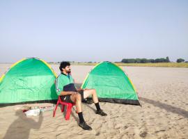 Jhoomke camping and water sports adventure, glamping site in Auraiya