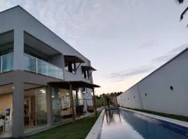 Linda casa con piscina semi olympica