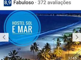 Pousada e Hostel sol e mar – hotel w mieście João Pessoa