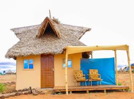 Amanya Zebra 1-Bed Wigwam in Amboseli, ваканционна къща в Амбосели