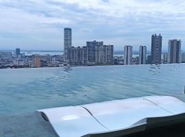 Beacon Executive Suites George Town Apartment Malaysia deals，位于乔治市的带热水浴缸的酒店