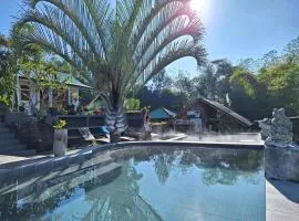 Black Lava Hostel and Lodge、Kintamaniのグランピング施設