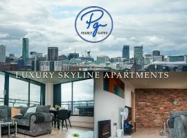 Penthouse With City Skyline Views - Free Parking - Balcony - King Size Bed - Netflix, hotel cerca de Estadio de St. Andrews, Birmingham