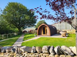 Ribblesdale Pods, hotell i Horton in Ribblesdale