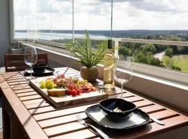 "Penthouse Wolke 12" mit unglaublichem Ausblick - Meerblick