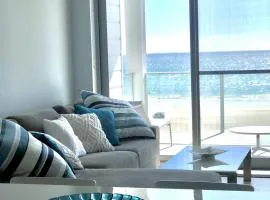 Luxury beachfront apartment
