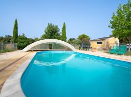 Maison Abricot avec piscine, hotel em Aspiran