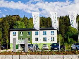 Hotel Eyberg, hotel Dahnban