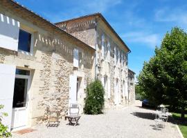 La Gentilhommière, hotel con estacionamiento en Saint-Aubin-de-Branne