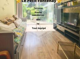 Le Petit Fontenay, parkimisega hotell sihtkohas Fontenay-le-Fleury