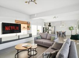 Design-Apartment - Bochum Zentrum - 2 Balkons - Wanne - 118m2 - Netflix، مكان عطلات للإيجار في بوخوم