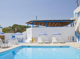 Blue Dolphin Studios and Apartment, serviced apartment in Vagia