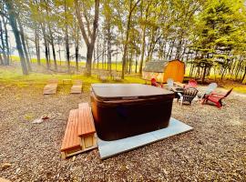 Sauna, Games,Grill, View,Lake,Pool,TVs, Ferienhaus in Albrightsville
