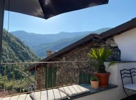 Iconic Italian Townhouse w Rooftop Terrace & Mountain View, Pigna