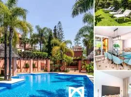 VACATION MARBELLA - Villa Federer, Old Town with a Big Communal Pool and Andalusian Garden