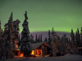 Log House Siesta, hotell i Luosto