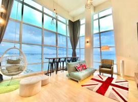 Maritime Suites - Pool Table FULL Seaview 2BR Duplex Suites, holiday rental in Jelutong
