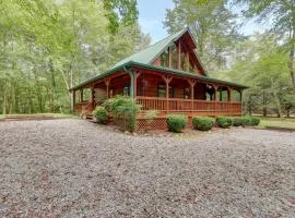 Blue Ridge Cabin Rental with Hot Tub and Creek Access!