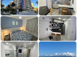 FLAT RIVIERA COM VISTA MAR A 150m DA PRAIA ! MÊS DE MAIO MENOR TARIFA DO ANO - APROVEITE !, hotell sihtkohas Riviera de São Lourenço