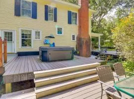 Waterfront Millington Vacation Rental with Hot Tub!