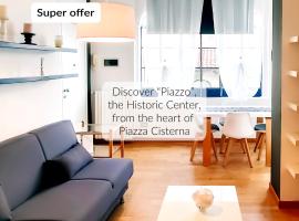 [Centro storico] Luminoso spazio al Piazzo – apartament w mieście Biella