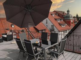 B&B Ferienwohnung mit bester Aussicht/Lage อพาร์ตเมนต์ในWangen im Allgäu