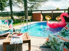 Holiday Home in Kashubia with Pool & Sauna