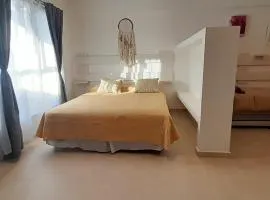 Amplio Estudio de lujo con balcon y parrilla