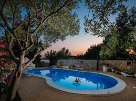 Luxury Villa Bella Vista with Swimming Pool, hotel in Betina