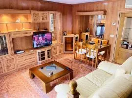 Dúplex pareado con zona exterior